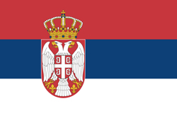 štátna vlajka Srbska